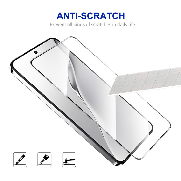 For Xiaomi 15 2pcs ENKAY Hat-Prince 0.18mm High Aluminum-silicon Tempered Glass Film, Support Ultrasonic Fingerprint Unclock