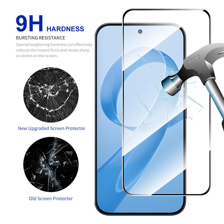 For Redmi K90 Pro Max 2pcs ENKAY Hat-Prince 0.18mm High Aluminum-silicon Tempered Glass Film, Support Ultrasonic Fingerprint Unclock