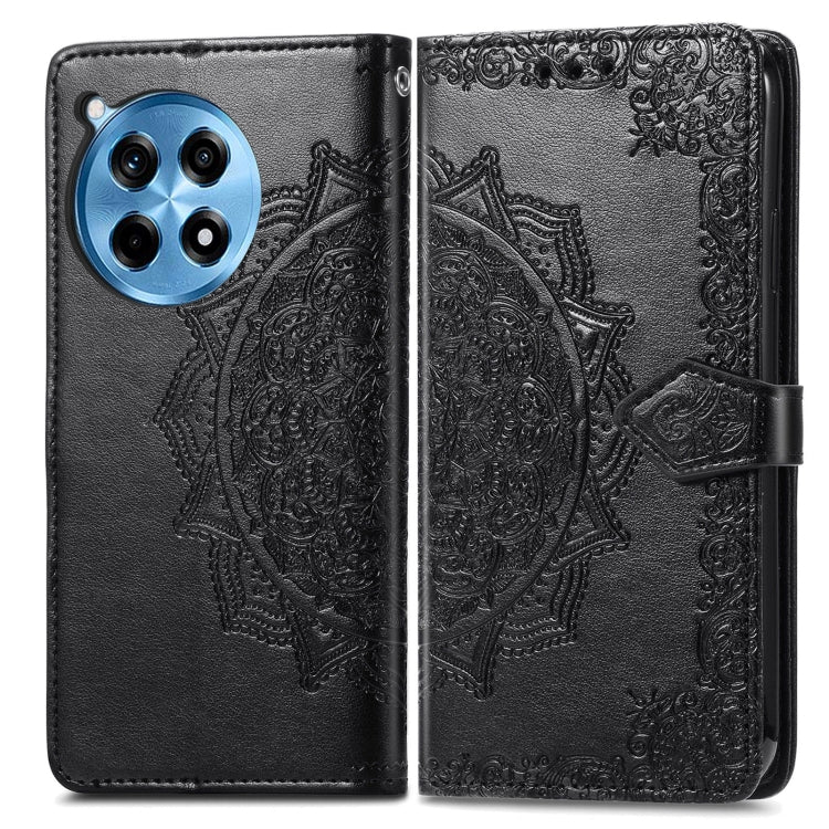 For OnePlus Ace 3 Pro Mandala Flower Embossed Leather Phone Case