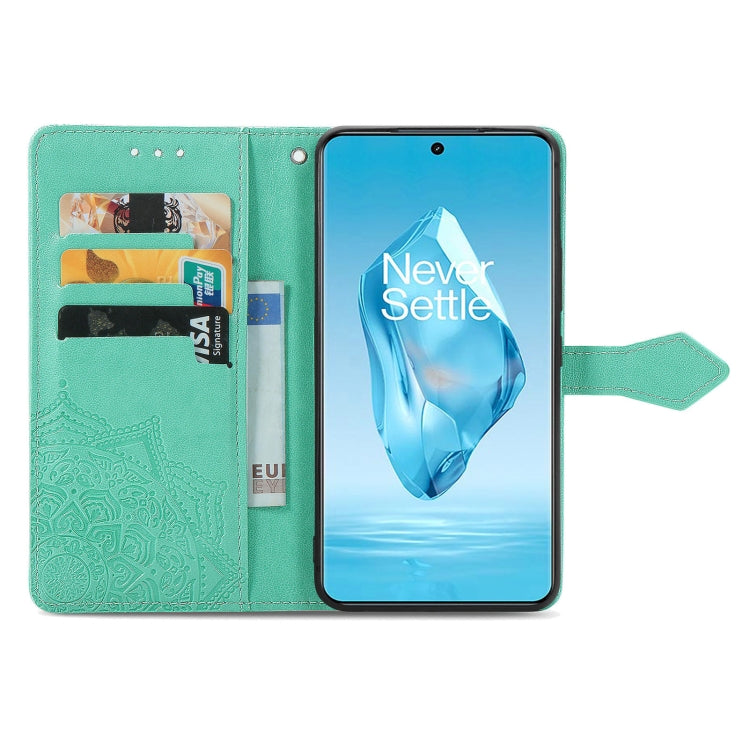 For OnePlus Ace 3 Pro Mandala Flower Embossed Leather Phone Case