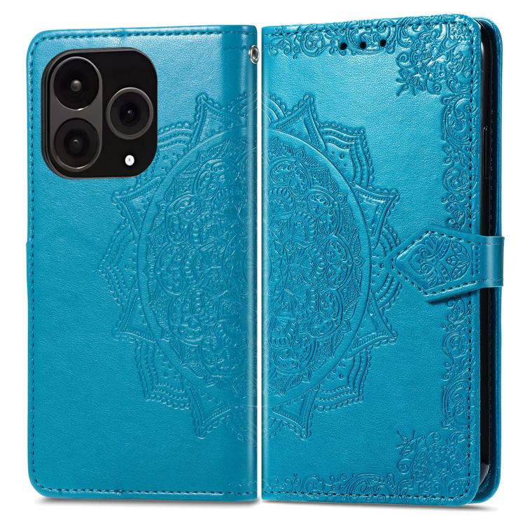 For OnePlus 15 Mandala Flower Embossed Leather Phone Case