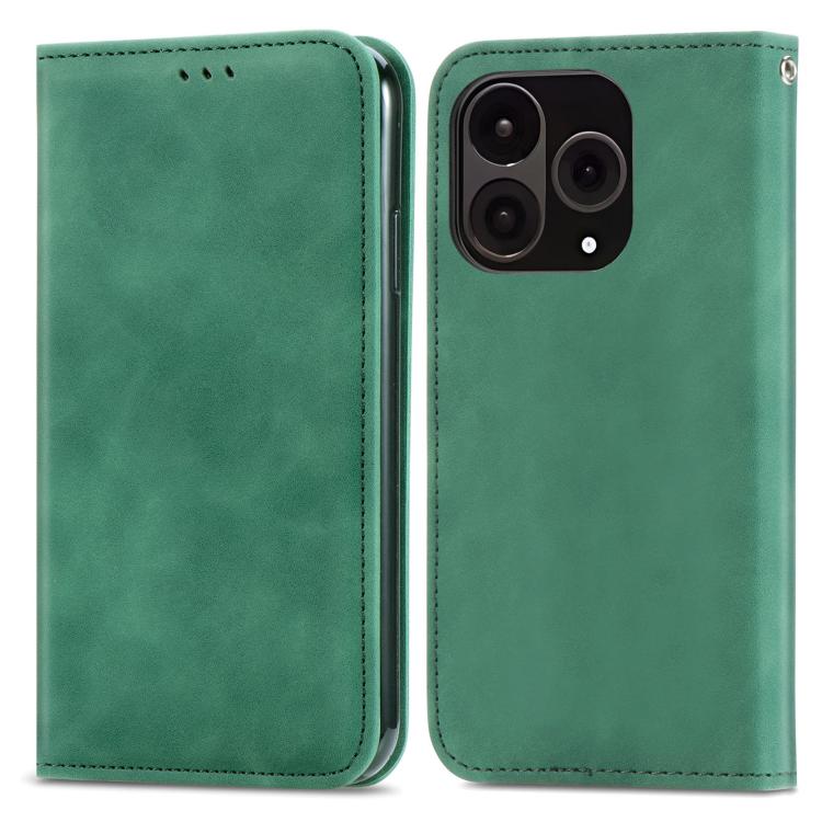 For OnePlus 15 Retro Skin Feel Magnetic Flip Leather Phone Case