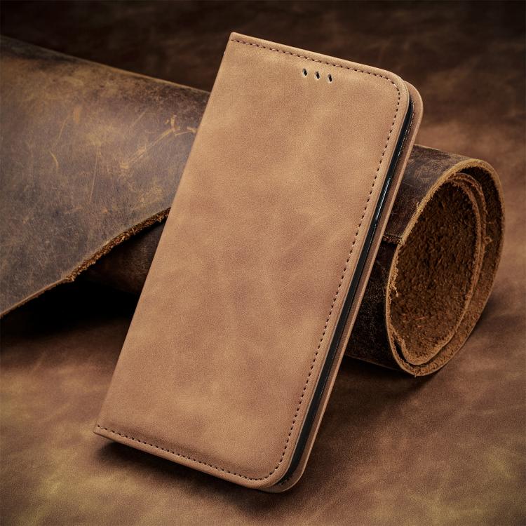 For OnePlus 15 Retro Skin Feel Magnetic Flip Leather Phone Case