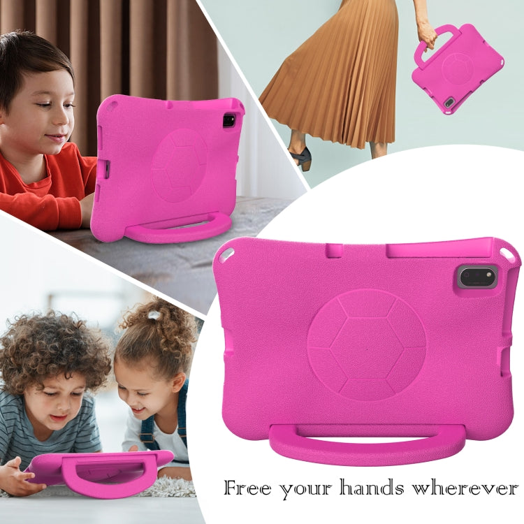 For Honor Pad V6 10.4 2024 Handle Football Shaped EVA Shockproof Tablet Case
