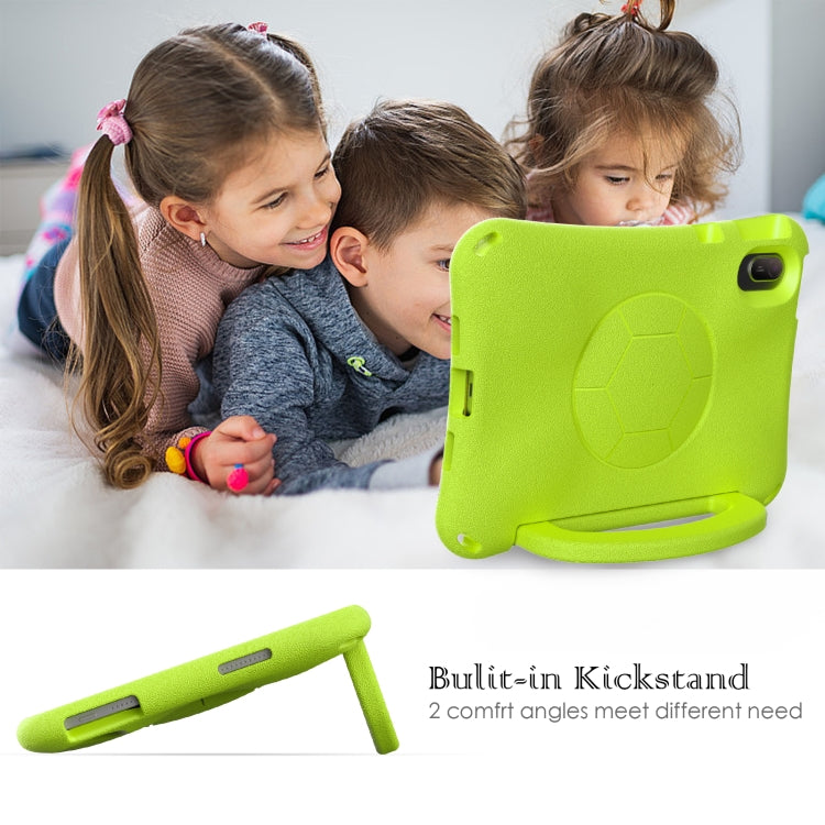 For Huawei MatePad SE 11 2024 Handle Football Shaped EVA Shockproof Tablet Case