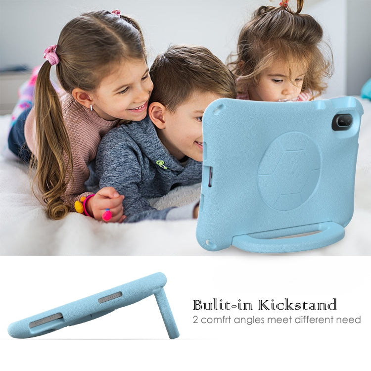 For Huawei MatePad SE 11 2024 Handle Football Shaped EVA Shockproof Tablet Case