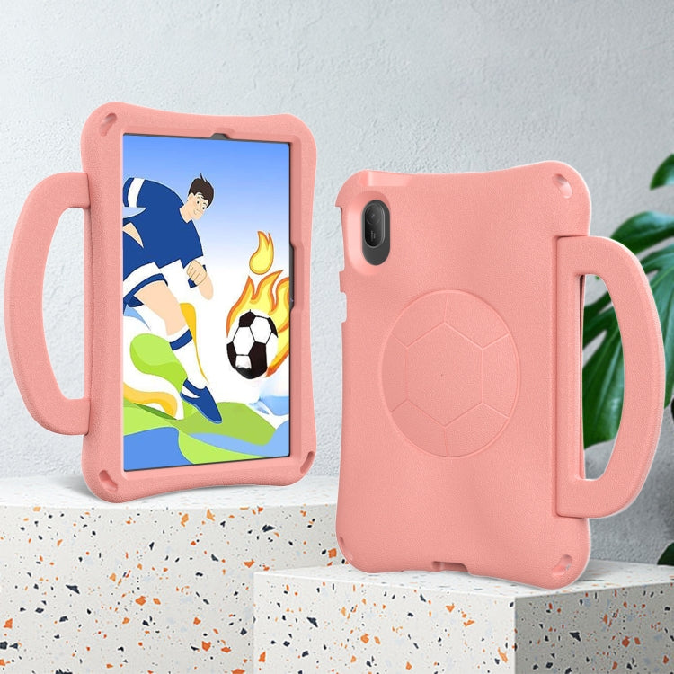 For Huawei MatePad SE 11 2024 Handle Football Shaped EVA Shockproof Tablet Case