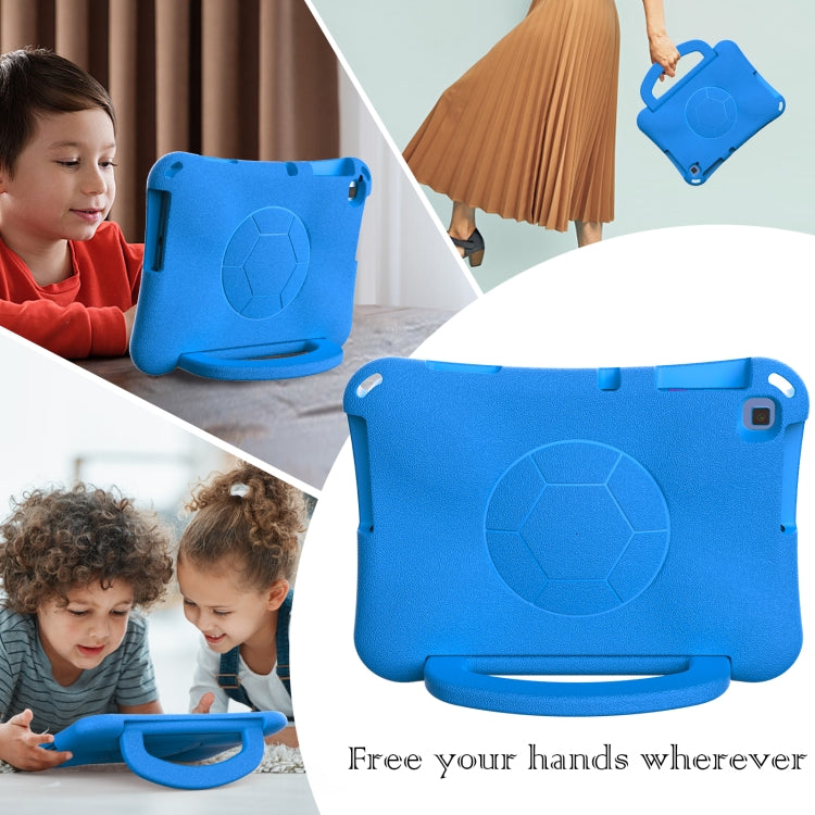 For Huawei MatePad SE 10.1 2022 Handle Football Shaped EVA Shockproof Tablet Case