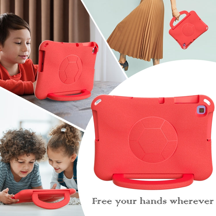 For Huawei MatePad SE 10.1 2022 Handle Football Shaped EVA Shockproof Tablet Case