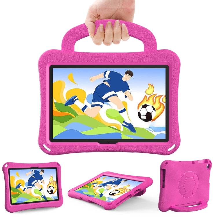 For Huawei MatePad SE 10.1 2022 Handle Football Shaped EVA Shockproof Tablet Case