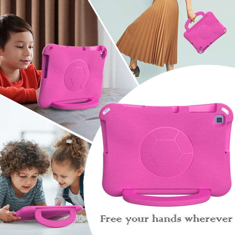 For Huawei MatePad SE 10.1 2022 Handle Football Shaped EVA Shockproof Tablet Case