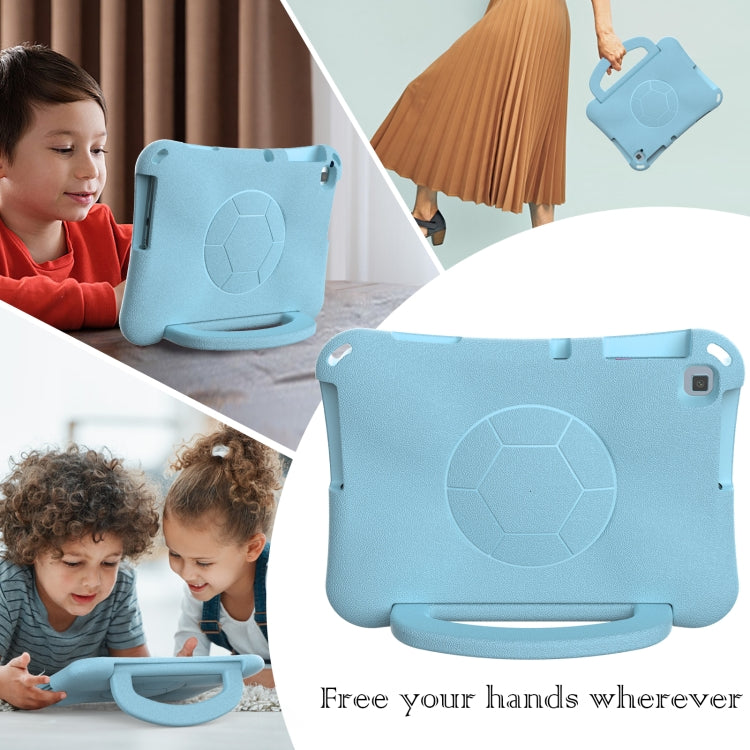 For Huawei MatePad SE 10.1 2022 Handle Football Shaped EVA Shockproof Tablet Case
