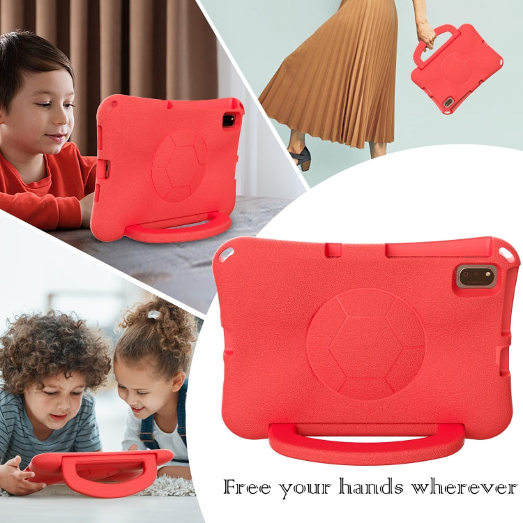 For Huawei MatePad 10.4 2020 / 2022 Handle Football Shaped EVA Shockproof Tablet Case