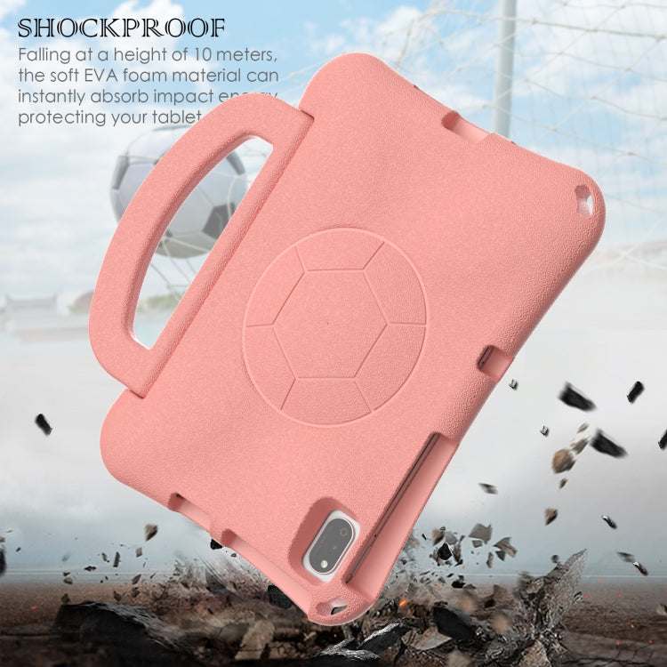 For Huawei MatePad 10.4 2020 / 2022 Handle Football Shaped EVA Shockproof Tablet Case