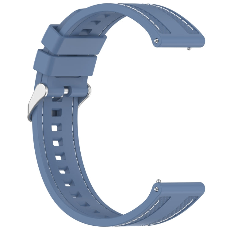 For Huawei Watch GT5 Pro 46mm Quick Release Two Side Stitching Silicone Watch Band