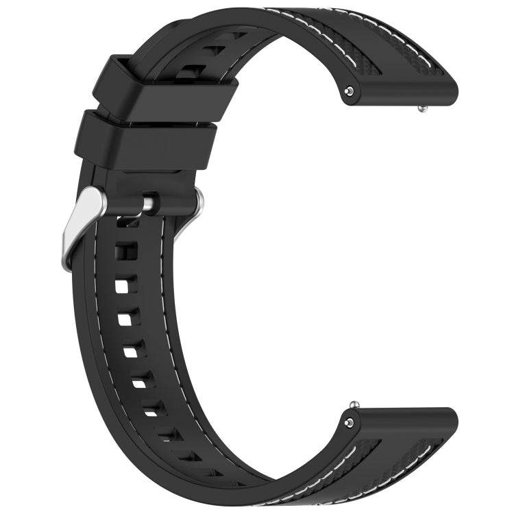 For Garmin Venu 3 Quick Release Two Side Stitching Silicone Watch Band