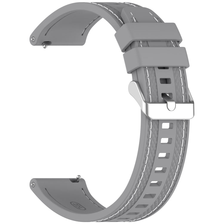For Garmin Venu 3 Quick Release Two Side Stitching Silicone Watch Band
