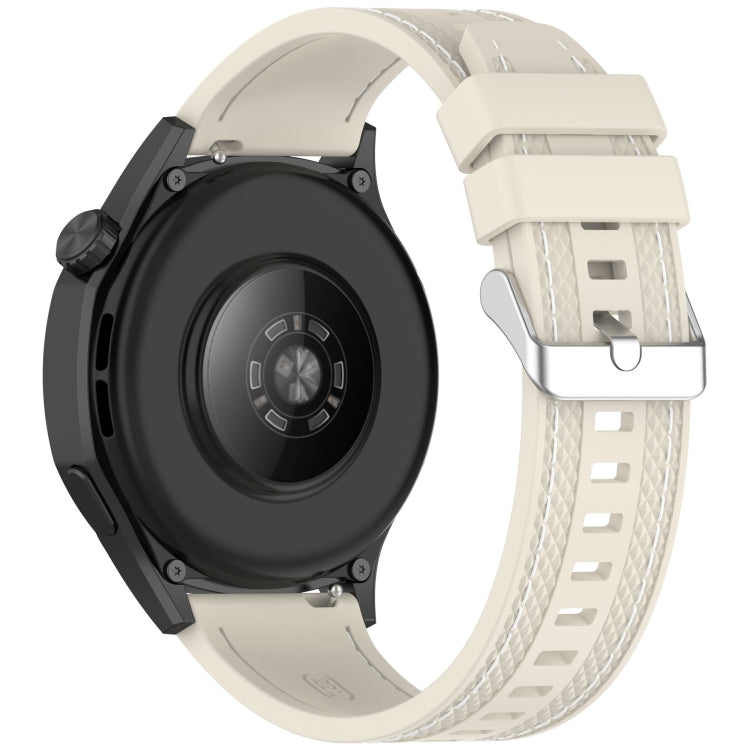 For Garmin Venu 3 Quick Release Two Side Stitching Silicone Watch Band
