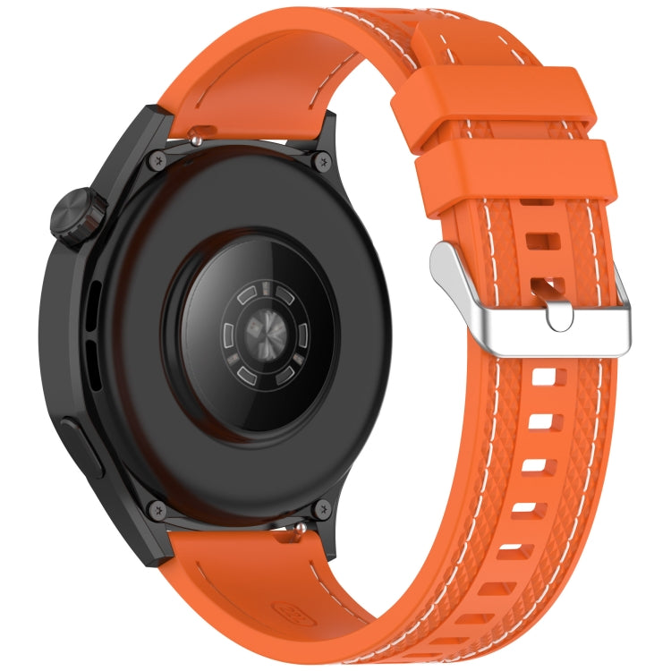 For COROS Pace 3 Quick Release Two Side Stitching Silicone Watch Band