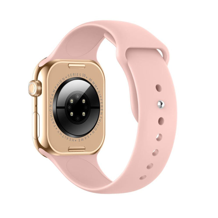 KL08 2.04 inch Color Screen Smart Watch Silicone Strap, Support Bluetooth Call