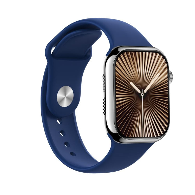 KL08 2.04 inch Color Screen Smart Watch Silicone Strap, Support Bluetooth Call