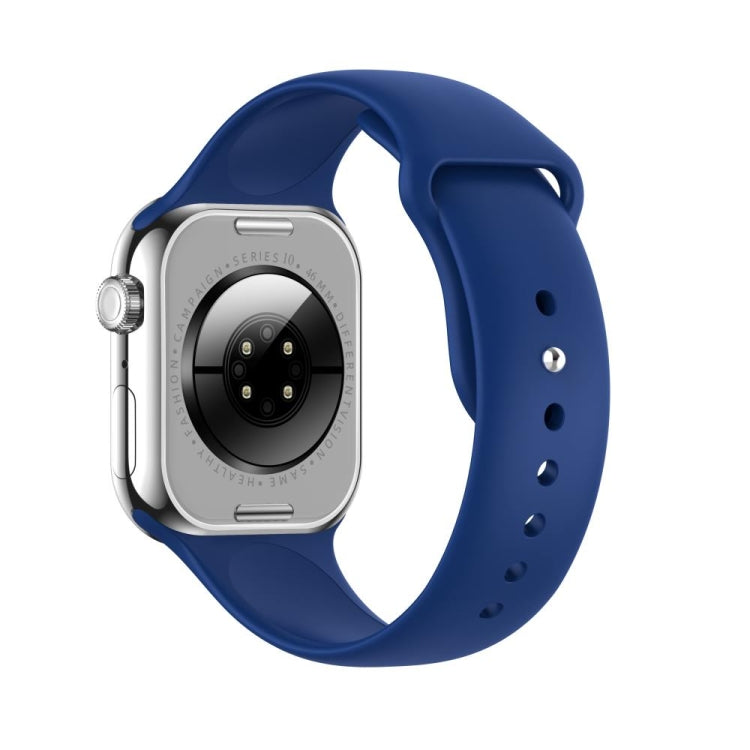 KL08 2.04 inch Color Screen Smart Watch Silicone Strap, Support Bluetooth Call