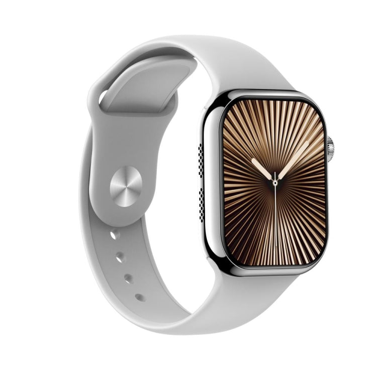 KL08 2.04 inch Color Screen Smart Watch Silicone Strap, Support Bluetooth Call