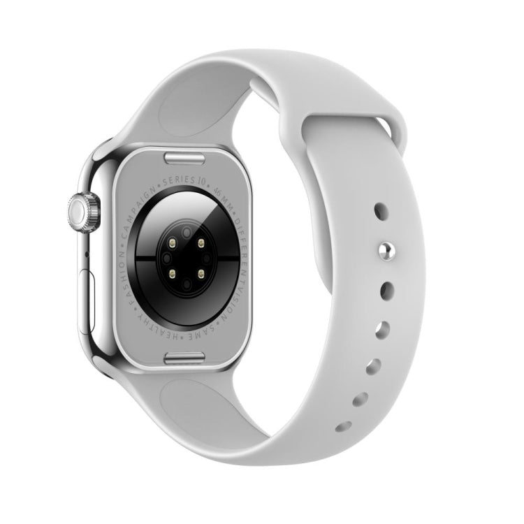 KL08 2.04 inch Color Screen Smart Watch Silicone Strap, Support Bluetooth Call
