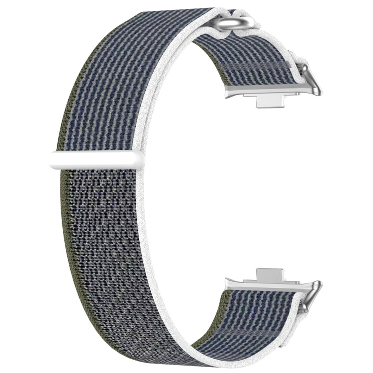 For Redmi Watch 5 / Watch 5 eSIM Nylon Woven Hook and Loop Fastener Watch Band