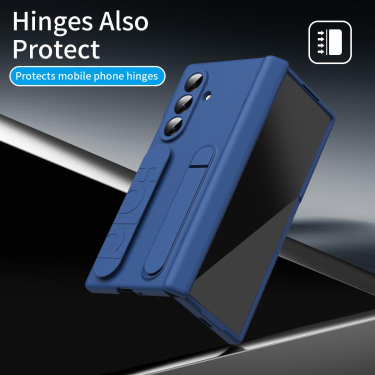 For Galaxy Z Fold7 5G Bazher Shell Film Integrated Holder Shockproof Phone Case