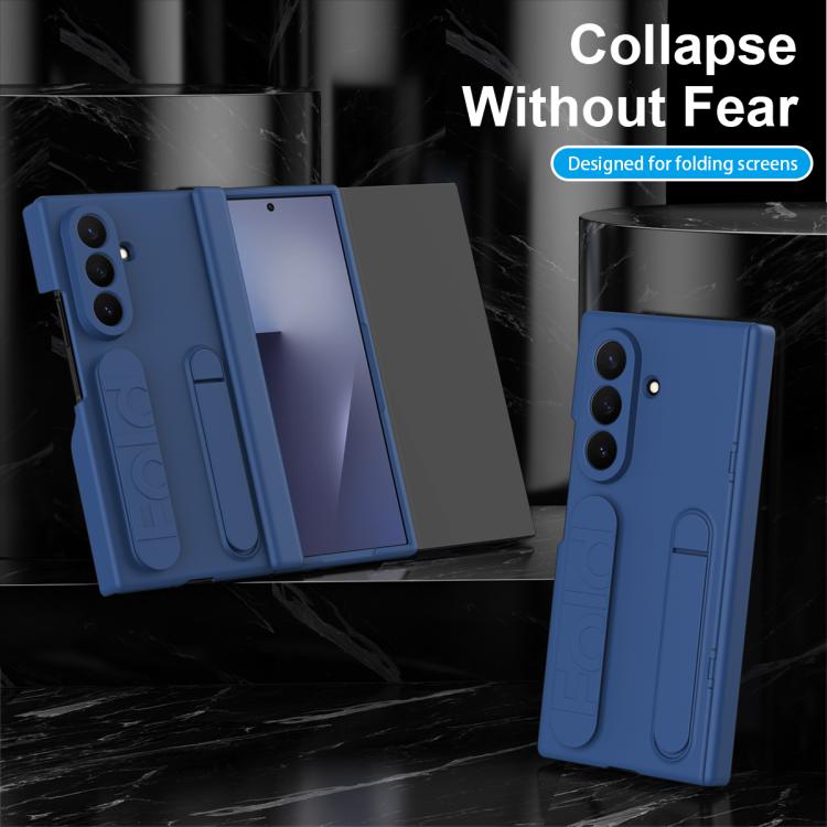 For Galaxy Z TriFold Bazher Shell Film Integrated Holder Shockproof Phone Case