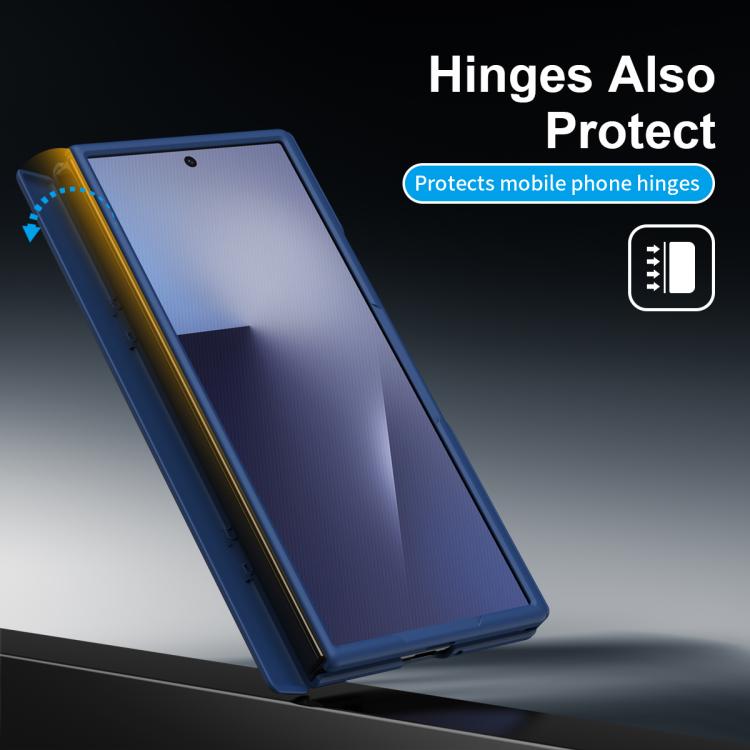 For Galaxy Z TriFold Bazher Shell Film Integrated Holder Shockproof Phone Case