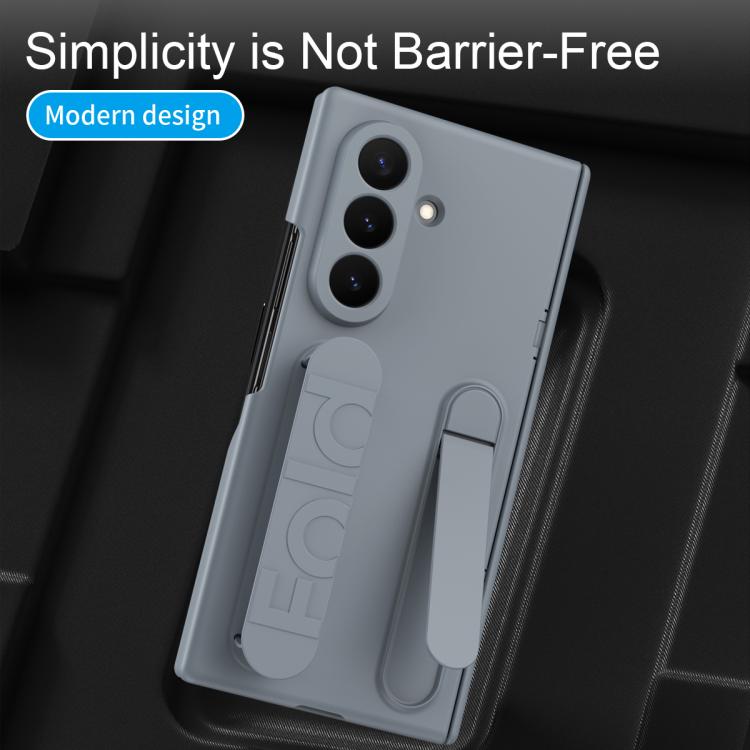 For Galaxy Z TriFold Bazher Shell Film Integrated Holder Shockproof Phone Case