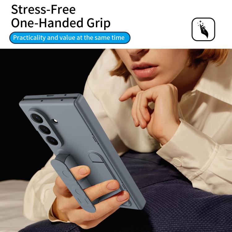 For Galaxy Z TriFold Bazher Shell Film Integrated Holder Shockproof Phone Case