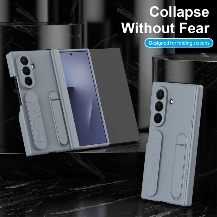 For Galaxy Z TriFold Bazher Shell Film Integrated Holder Shockproof Phone Case
