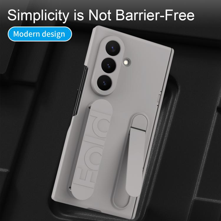 For Galaxy Z TriFold Bazher Shell Film Integrated Holder Shockproof Phone Case