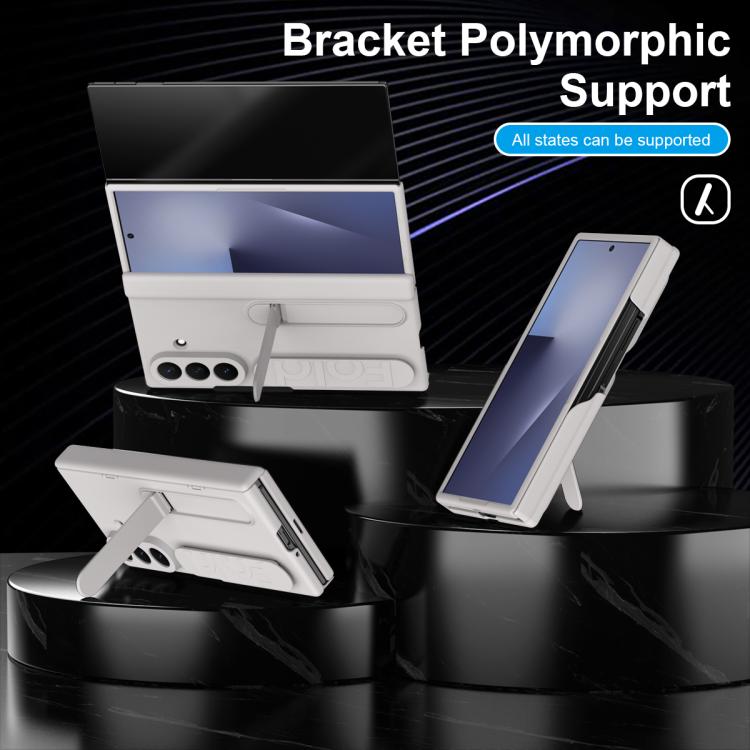 For Galaxy Z TriFold Bazher Shell Film Integrated Holder Shockproof Phone Case