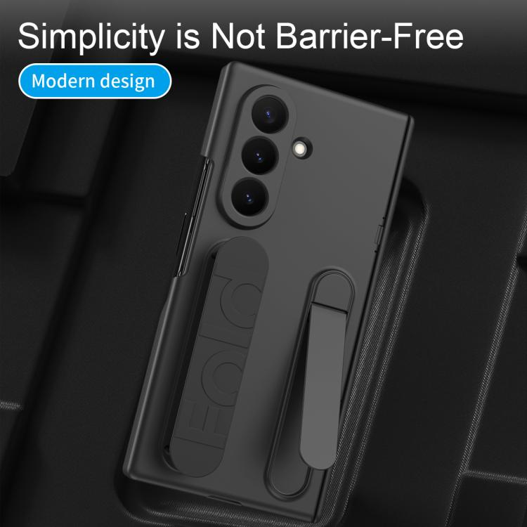 For Galaxy Z TriFold Bazher Shell Film Integrated Holder Shockproof Phone Case