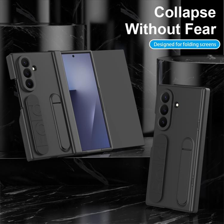 For Galaxy Z TriFold Bazher Shell Film Integrated Holder Shockproof Phone Case