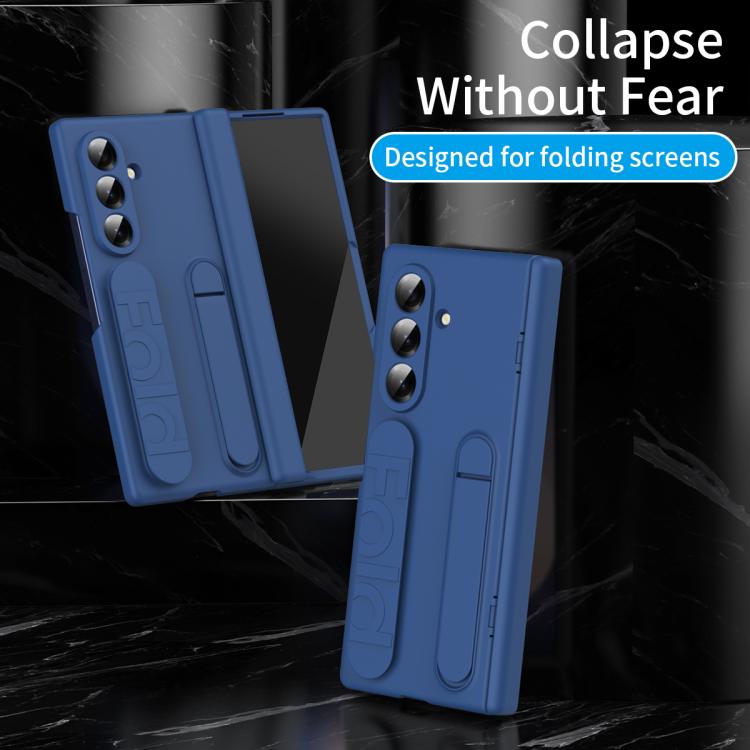 For Galaxy Z Fold8 Ultra 5G Bazher Shell Film Integrated Holder Shockproof Phone Case