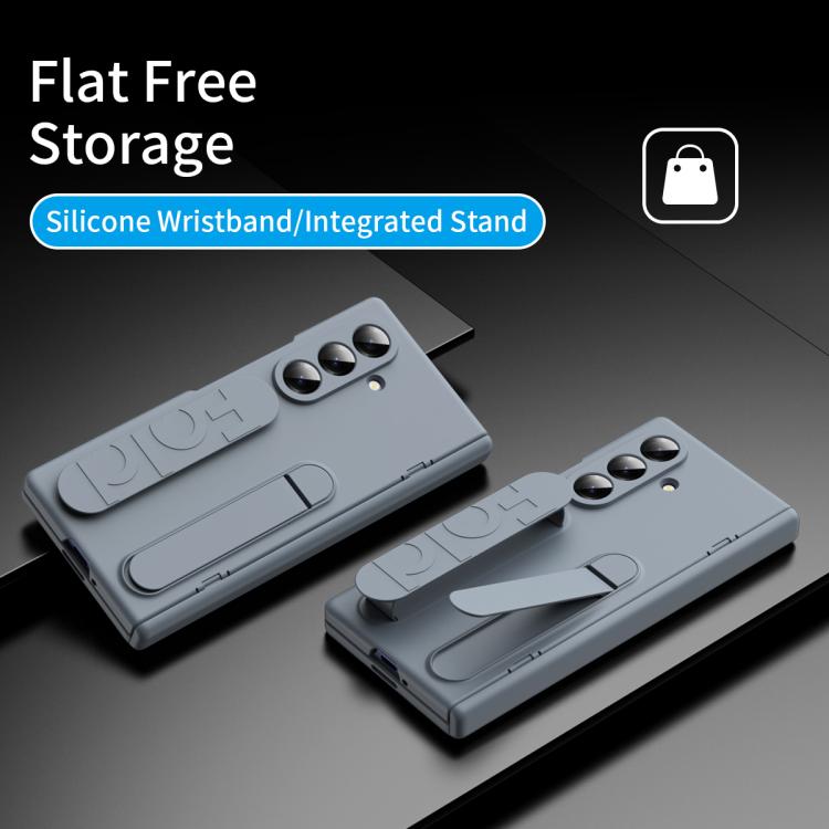 For Galaxy Z Fold8 Ultra 5G Bazher Shell Film Integrated Holder Shockproof Phone Case