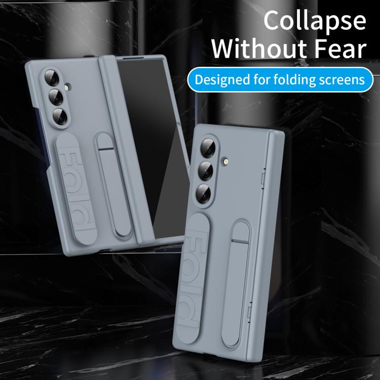For Galaxy Z Fold8 Ultra 5G Bazher Shell Film Integrated Holder Shockproof Phone Case