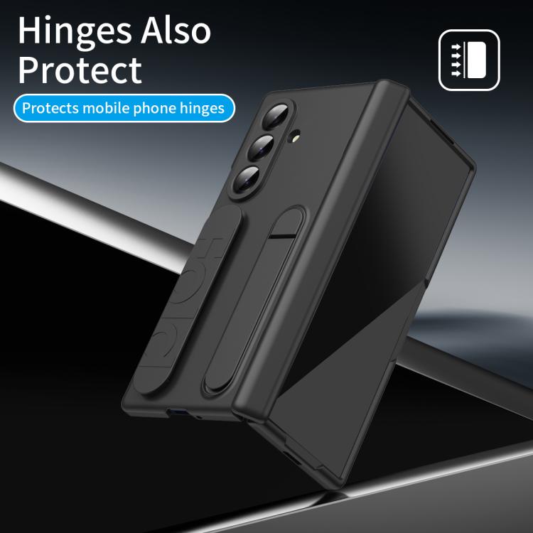 For Galaxy Z Fold8 Ultra 5G Bazher Shell Film Integrated Holder Shockproof Phone Case