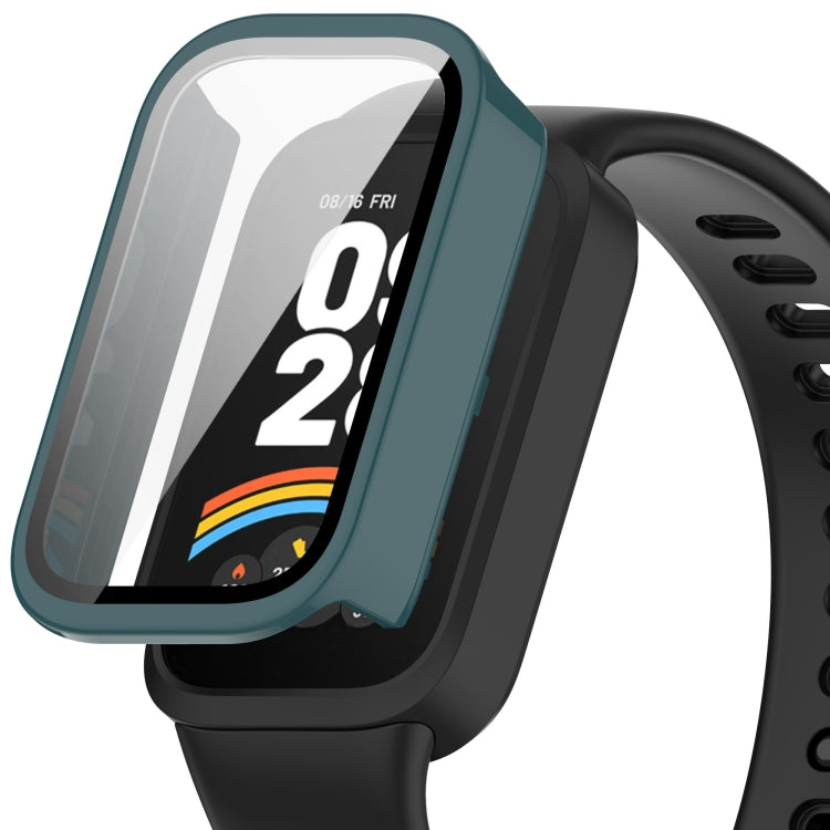 For Redmi Band 3 Tempered Glass Film Integrated PC Watch Protective Case