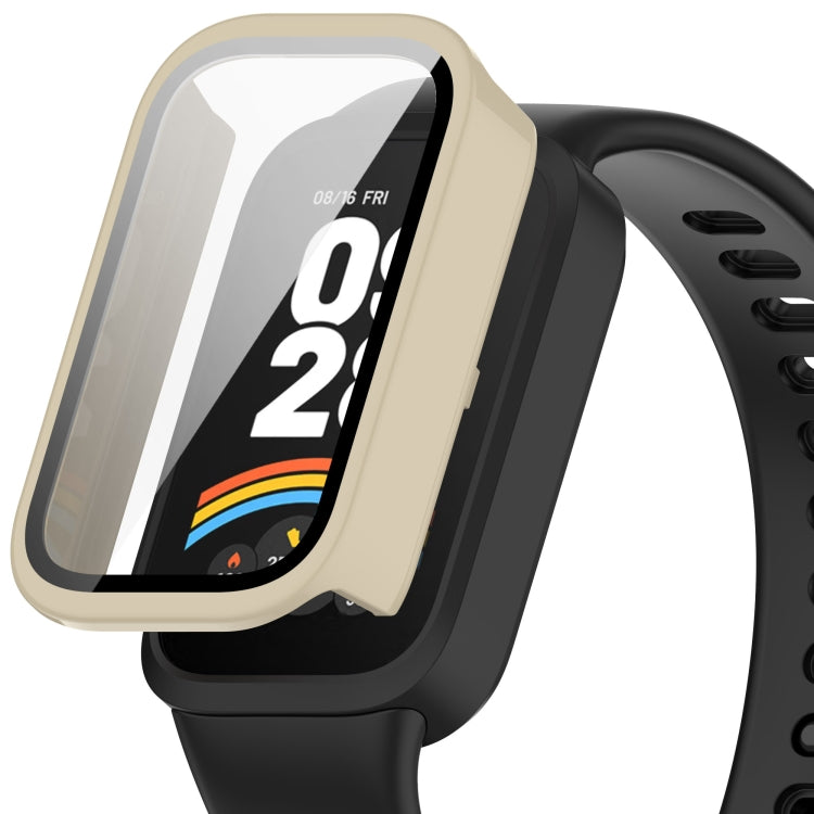 For Redmi Band 3 Tempered Glass Film Integrated PC Watch Protective Case