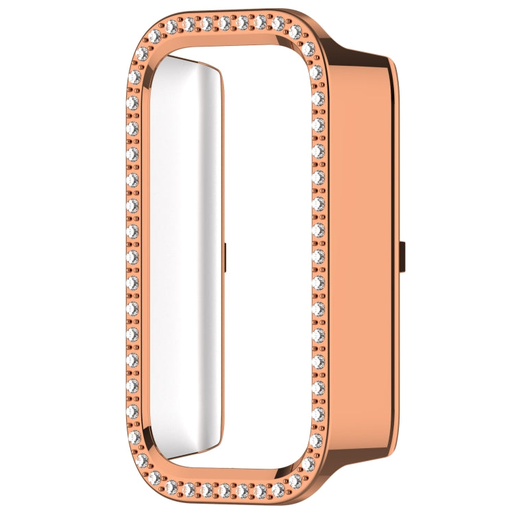 For Redmi Band 3 Diamond PC Half Coverage Watch Protective Case