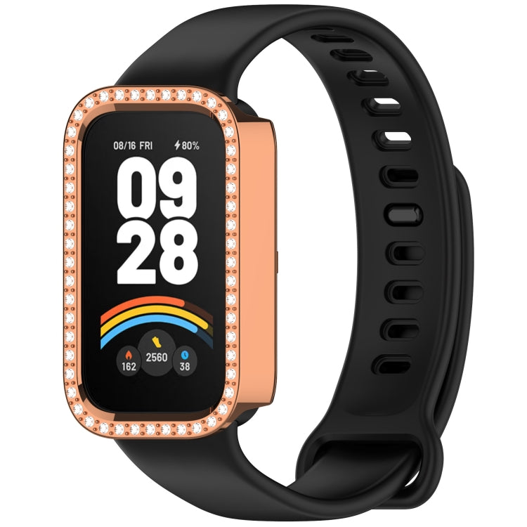 For Redmi Band 3 Diamond PC Half Coverage Watch Protective Case