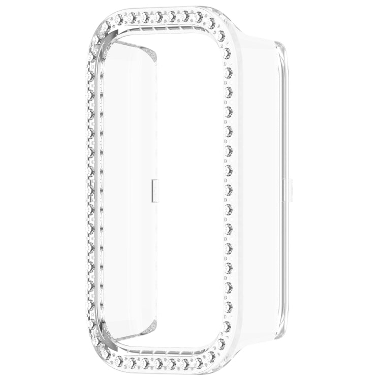 For Redmi Band 3 Diamond PC Half Coverage Watch Protective Case