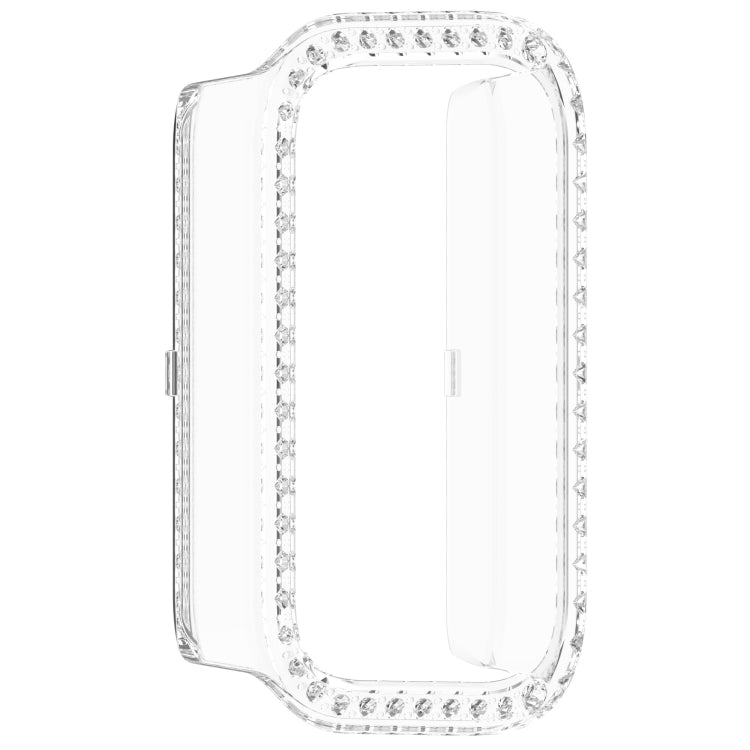 For Redmi Band 3 Diamond PC Half Coverage Watch Protective Case