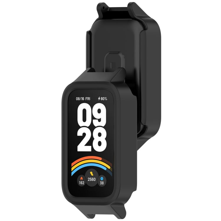 For Xiaomi Smart Band 9 Active Hollow PC Half Coverage Watch Protective Case
